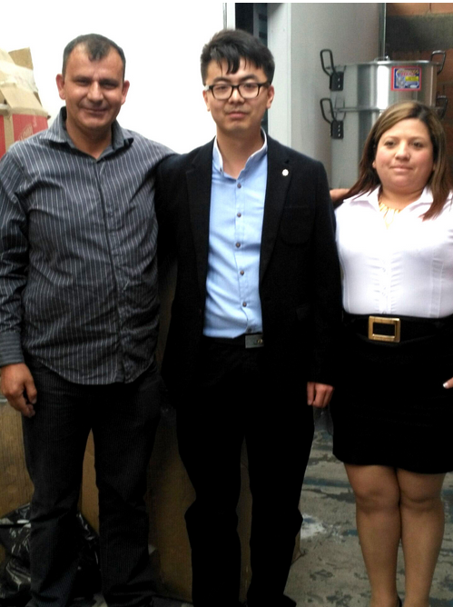 HAOMEI Aluminum circle Sale Manager Visit To Colombia