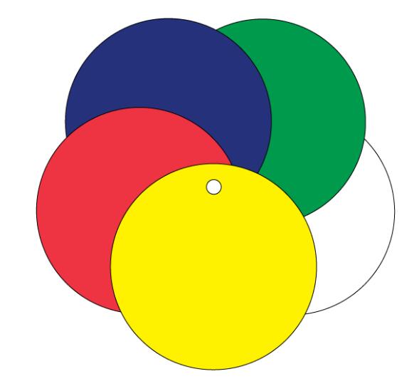 Colored Aluminium Discs