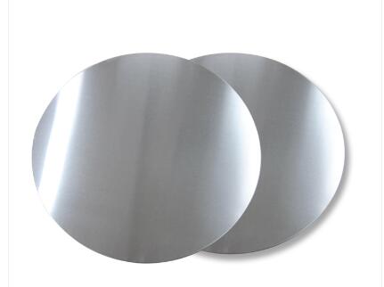 Placa circular de aluminio